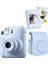 Instax Mini 12 20 Filmli Mini Albüm ve Deri Kılıflı Mavi Fotoğraf Makinesi 1