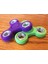 Knurled Tri-Spinner Fidget Widget / Triple Bearing Spinner 2
