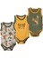 Leopar Askılı Üçlü Body Set 1