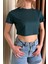 Kadın Yuvarlak Yaka Crop Body 6152 5