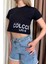 Kadın Colccı Baskılı Crop T-Shirt 3