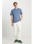 %100 Pamuk Frank Relaxed Fit Geniş Kesim Beyaz Jean Denim Pantolon 1