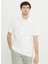 Polo Yaka Beyaz Erkek T-Shirt ACE091252009_BYZ 1