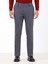 Antrasit Dokuma Slim Fit Casual Pamuk Karışımlı Pantolon 1