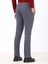 Antrasit Dokuma Slim Fit Casual Pamuk Karışımlı Pantolon 5