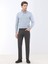 Kahverengi Dokuma Slim Fit Casual Pamuk Karışımlı Pantolon 2