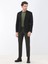 Siyah Düz Slim Fit Örme Ceket 2