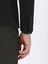 Siyah Düz Slim Fit Örme Ceket 4