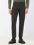 Haki Dokuma Slim Fit Casual Pamuk Karışımlı Pantolon 1
