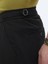 Siyah Düz Dokuma Carrot Fit Smart Casual Pantolon 4