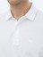 Beyaz Polo Yaka %100 Pamuk T-Shirt 5