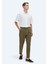 Haki Dokuma Carrot Fit Casual Pantolon 1