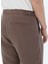 Kahverengi Dokuma Carrot Fit Casual Pantolon 5