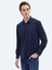 Lacivert Düz Regular Fit Casual Gömlek 3