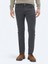 Antrasit Dokuma Slim Fit Casual Pamuk Karışımlı Pantolon 2