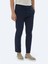 Lacivert Düz Dokuma Regular Fit Casual Pamuk Karışımlı Pantolon 5
