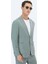 Nil Yeşili Düz Modern Fit Takım Elbise 1