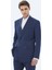 Lacivert Mikro Slim Fit Takım Elbise 1
