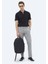 Gri Dokuma Slim Fit Casual Pantolon 2
