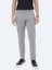 Gri Dokuma Slim Fit Casual Pantolon 3