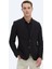 Siyah Düz Slim Fit Ceket 1