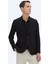 Siyah Düz Slim Fit Ceket 3