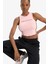 Fit Crop Baskılı Bisiklet Yaka Ribana Sporcu Atlet D9039AX25SP 1