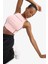 Fit Crop Baskılı Bisiklet Yaka Ribana Sporcu Atlet D9039AX25SP 4