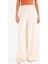 Wide Leg Keten Karışımlı Kumaş Palazzo Pantolon Yüksek Bel Geniş Paça E0127AX25SP 1