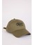 Erkek Nakışlı Pamuklu Cap Şapka D7820AX25SM 2