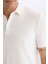 Slim Fit Dar Kesim Polo Yaka Pamuklu Kısa Kollu Tişört X2594AZ25SP 5