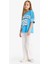 Kız Çocuk 90's Wide Leg Geniş Paça Jean Pantolon E9560A825SM 4