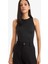 Slim Fit Dar Kesim Halter Yaka Basic Düz Atlet F0357AX25SM 3
