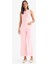 Culotte Gabardin Kumaş Pantolon Yüksek Bel Geniş Paça C7535AX25SP 3