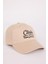 Erkek Nakışlı Pamuklu Cap Şapka D7820AX25SM 2