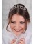 Kristal Taşlı Gümüş Mom To Be Tacı Anne Tacı 1