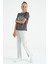 T13KG-75115_01 Kız Garson Oversize T-Shirt O Yaka 1
