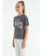 T13KG-75115_01 Kız Garson Oversize T-Shirt O Yaka 3