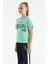 T13KG-75115_01 Kız Garson Oversize T-Shirt O Yaka 2