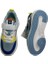 PK24-1850 Çocuk Spor Ayakkabısı Beyaz Mavi 3