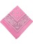 Hip Hop Bandana Eşarp Çocuklar Punk Square Bandanas Mezar Moda Bohemian Baş Eşarp Kafa Bantları Pembe (Yurt Dışından) 1