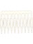 10PCS/LOT Rodyum/bronz Altın Gelin Saçkoplar Kaçak Taraklar Düğün Saç Pimleri Pelo Alambre Cazibe 10TEETH Rhodium (Yurt Dışından) 1