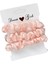 3/5/6pcs At Kuyruğu Tutucu Lastik Bant Elastik Saç Bandı Ipek Saten Scrunchies Düzli Saç Ipi Rengi2-3pc (Yurt Dışından) 1