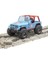 Jeep Cross Safari Aracı Kasklı Pilotu Mavi BR02541 3