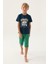 Erkek Çocuk Indigo Pijama Takım 50315330-VR028 2