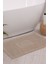 Banyo Kareli Ayak Desenli Pamuk Ayak Havlusu 50 x 70 cm 1