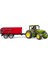 John Deere 6920 Traktör+ Kırmızı Römork 02057 1