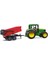 John Deere 6920 Traktör+ Kırmızı Römork 02057 4