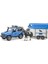 Land Rover Polis Aracı At Nakil Römorku Memur ve Atı BR02588 1