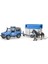 Land Rover Polis Aracı At Nakil Römorku Memur ve Atı BR02588 4